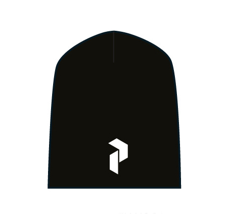 Peak Performance Logo soft hat, musta