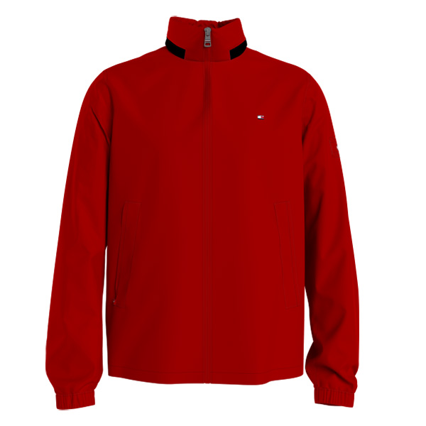 Tommy Hilfiger Stand Collar Jacket, primary red